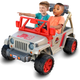 Illustration for article titled I Hope Ages Five and Up on This iJurassic Park/i Power Wheels Jeep Includes Middle-Aged Bloggers